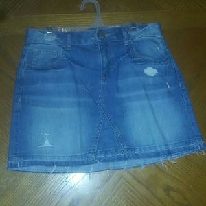 Denim skirt