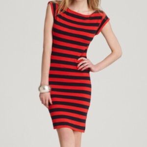 French Connection striped dress.