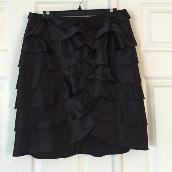 Dress Barn petite collection black occasion skirt - Picture 1 of 3