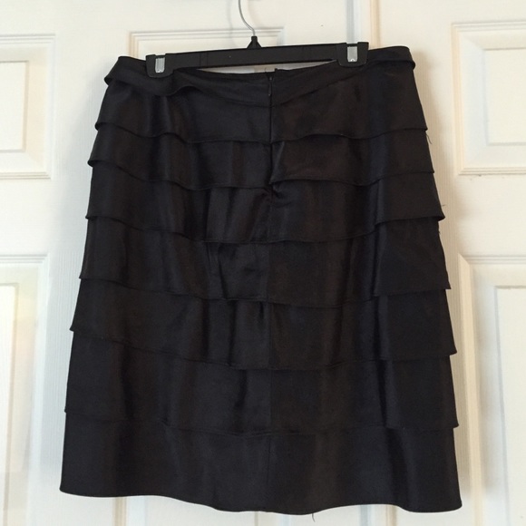 Dress Barn petite collection black occasion skirt - Picture 2 of 3