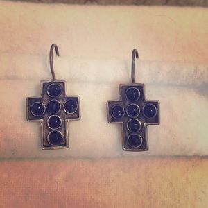 cross earrings