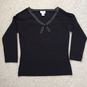 Ann Taylor LOFT 3/4 sleeve lighter weight sweater