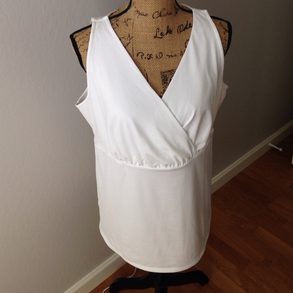 White nursing tank