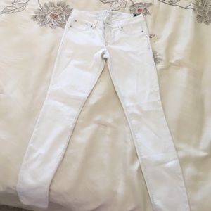 Express white Jean legging