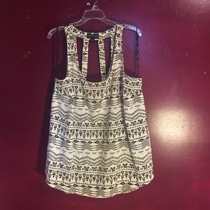 Tribal Print Tank Top