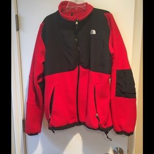 North face fleece zip up jacket
