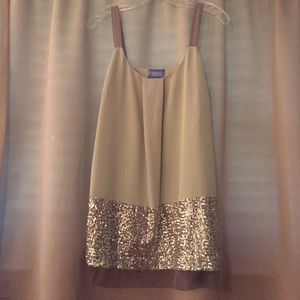 Simply Vera by Vera Wang glitzy tank