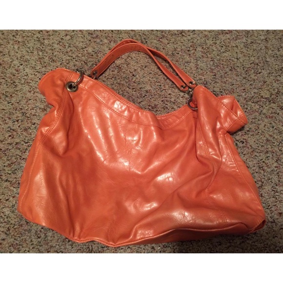 Handbags - Oversized Orange Purse