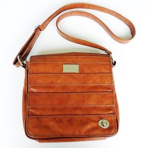 Nina Piu Cross-body leather bag