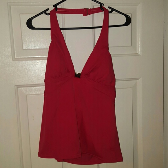 Red Halter 2pc swimsuit
