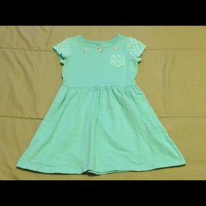 CARTERS TODDLER GIRLS FLOWER SUMMER DRESS