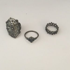 Set of 3 rings