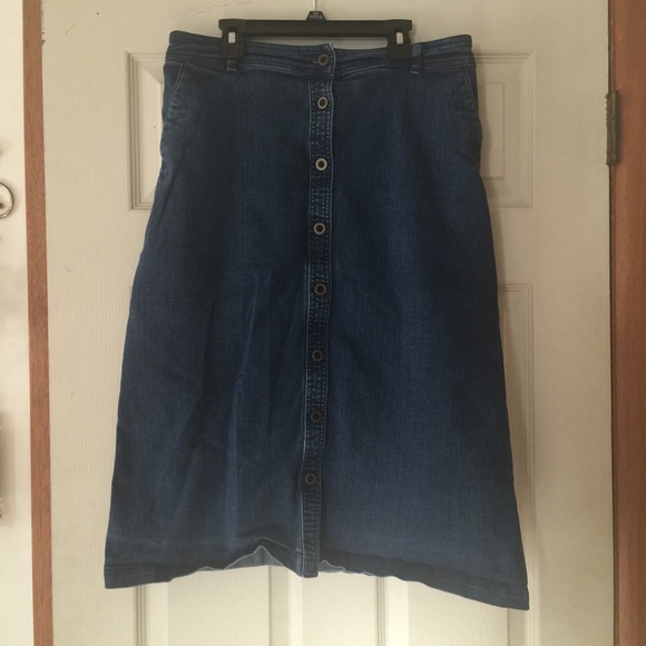 Jean skirt