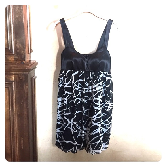 Black and White Dress