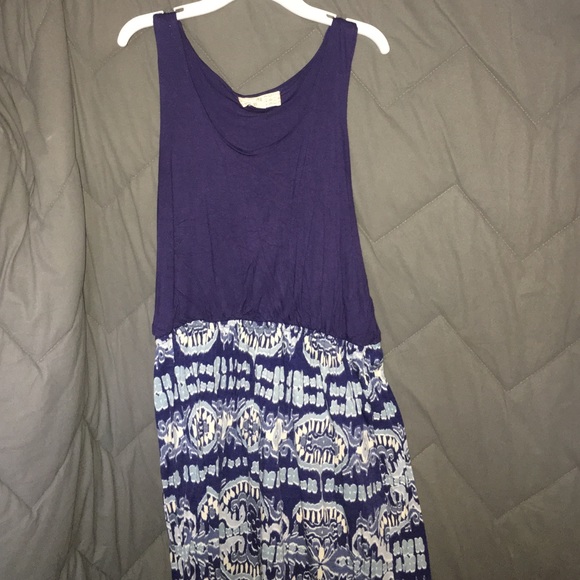 Dark blue maxi dress!