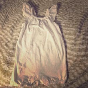 Baby Gap white shortall