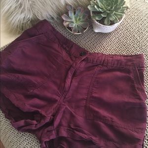 Linen shorts