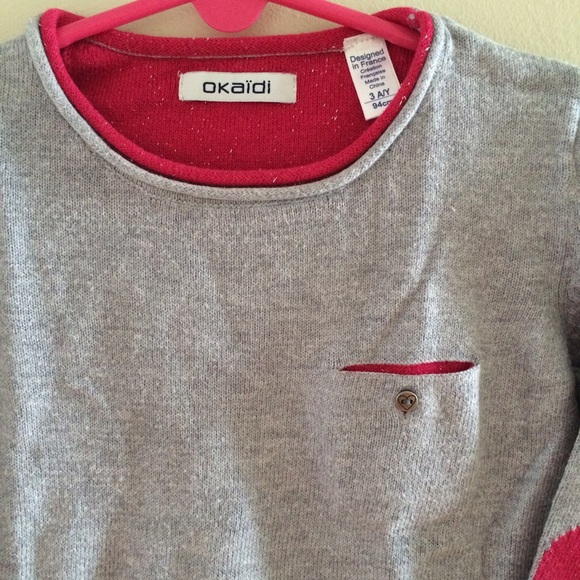 Okaidi long sleeve sweater - Picture 2 of 4