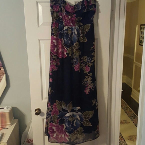 Strapless Maxi