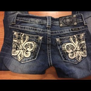 Signature boot miss me jeans size 24