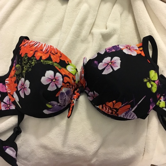 Flower Bathing Suit Top