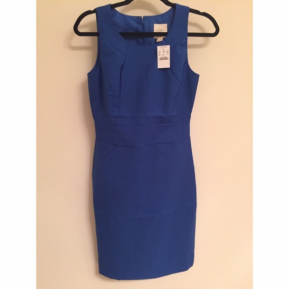 J. Crew Dresses & Skirts - BNWT J. Crew Suiting Dress Blue Size 0