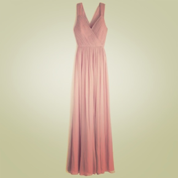 J. Crew Anabel Long Dress in Dusty Thistle 4P