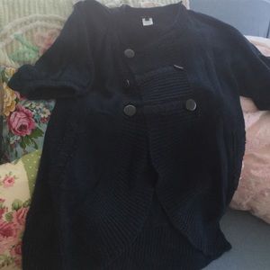 Nanette Lepore dark blue sweater Sz S