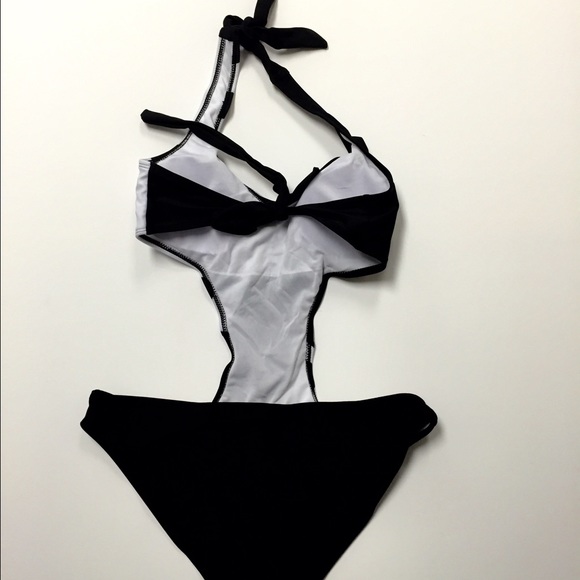 polka dot swimming suite one piece sw104 - Picture 3 of 3