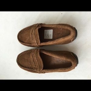 Ralph Lauren brown Suede Telly Loafers size 6.5