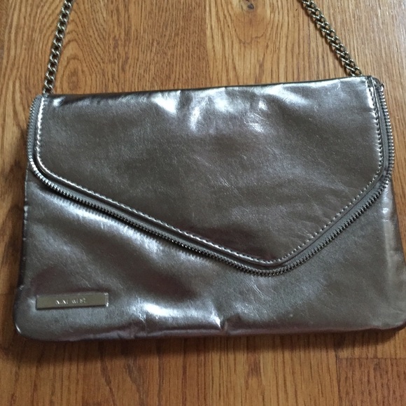🙀GONE AT 6PM EST TODAY🙀 Silver Envelope Purse - Picture 2 of 4