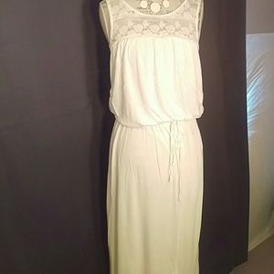 White Maxi dress