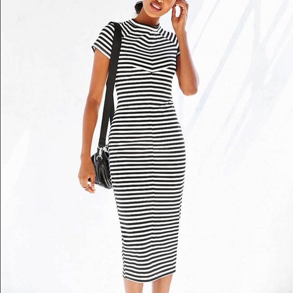 Striped Bodycon Dress, Brand New - Picture 1 of 4