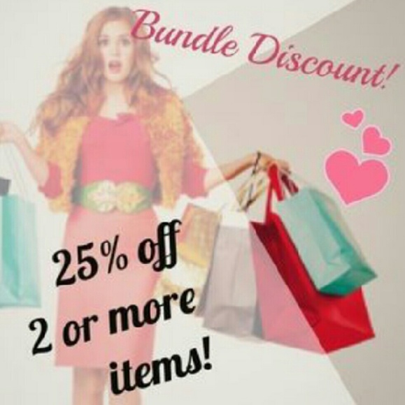 *25% OFF 2 OR MORE ITEMS* LIMITED TIME ONLY!!