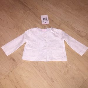 Chico embroidered flower Girls jacket