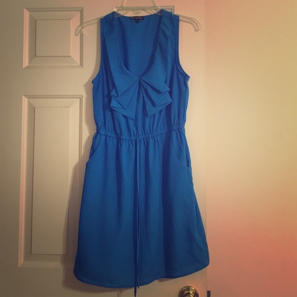 Blue dress- pockets