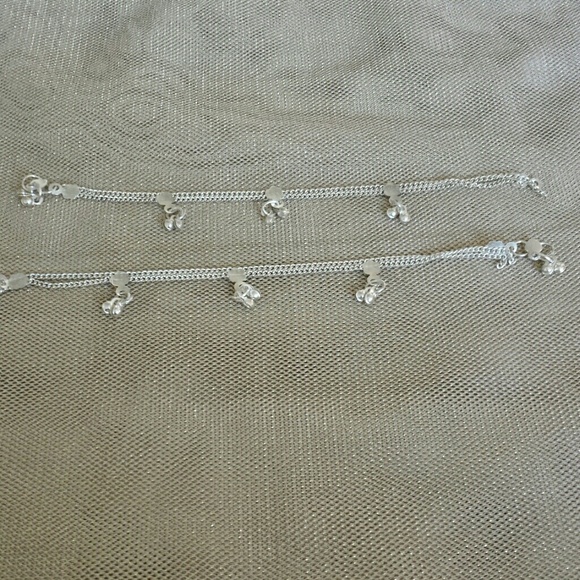 Girl's  pair of anklets - Picture 3 of 4