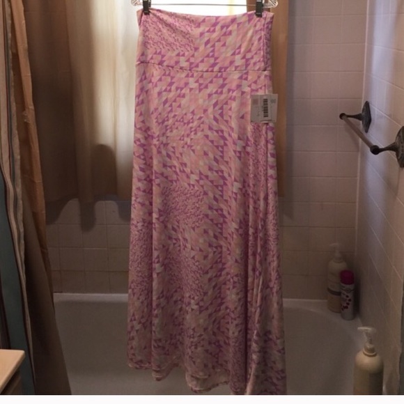 New lularoe maxi skirt medium