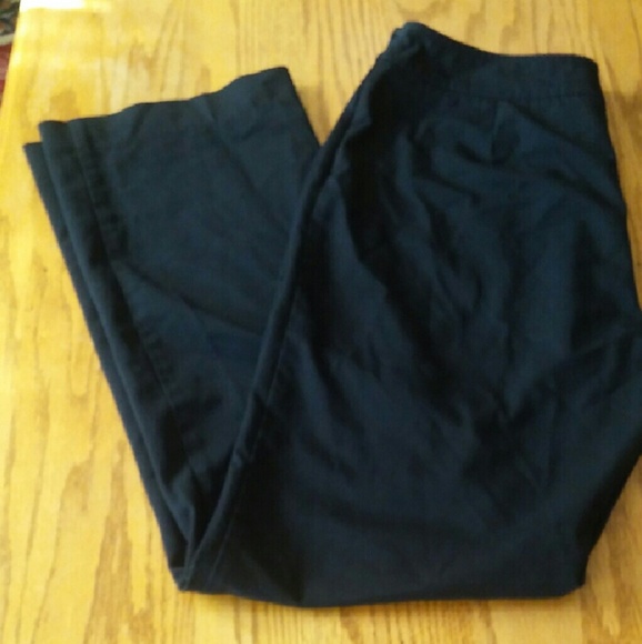 The limited stretch side zipper pant.
