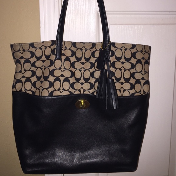 Coach | Bags | Sold Coach Legacy Turnlock Tote | Poshmark
