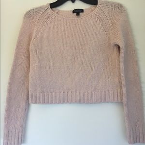 SOLD Topshop fluffy pink sweater