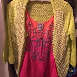 Yoana Baraschi shirt and sweater combo