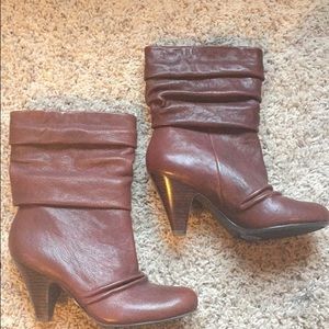 Jessica Simpson leather JP coronet boots