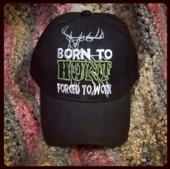 🎯DEER Born to HUNT baseball hat NWT - Picture 2 of 7