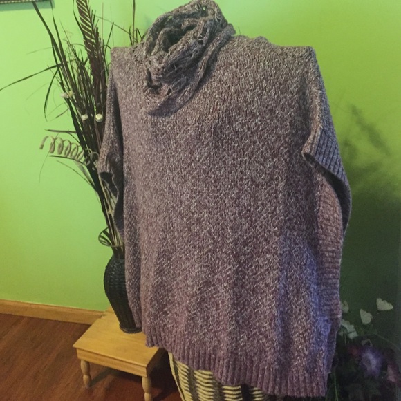 ⏰4for25 Cute sweater cape marled - Picture 4 of 4