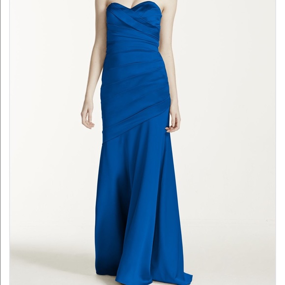 David's bridal bridesmaid dress