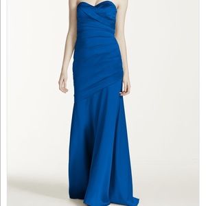 David's bridal bridesmaid dress