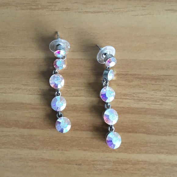 Iridescent earrings
