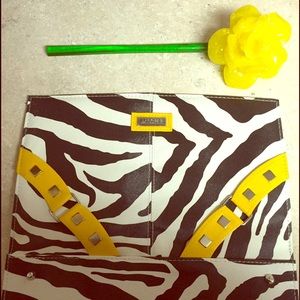 🌻Zebra & Yellow Classic Miche Shell✨😎