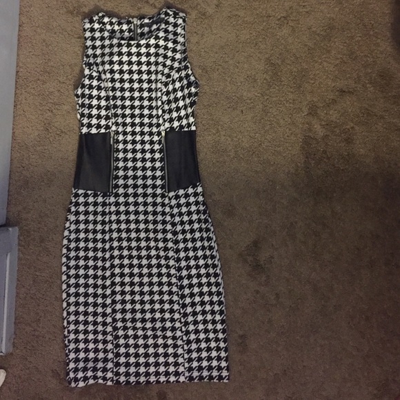 Black and white dress
